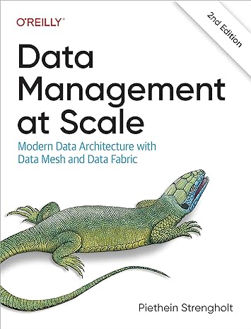 Data Management at Scale Discussion"